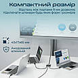 Світч Promate MediaSwitch-H3 4K 3хHDMI to HDMI Silver (mediaswitch-h3.silver), фото 6