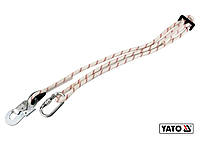 Мотузка з карабінами YATO : L= 2 м, Ø= 14 мм [15/180]