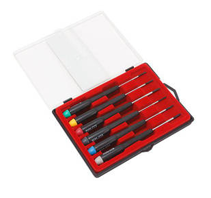 Набір викруток ювелірних 6пр. (3-SL: 2.0мм, 2.4мм, 3.0мм; 3-PH: № 00, 0,1)