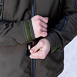 Куртка 2 в 1 з підстібкою (СШ-З22) Soft Shell Grifon олива, фото 2