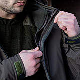 Куртка 2 в 1 з підстібкою (СШ-З22) Soft Shell Grifon олива, фото 5