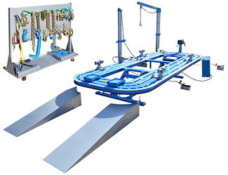 Стапель платформний для рихтування автомобільний Trommelberg B22G