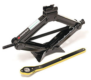 Домкрат механічний "ромб", 1,5т (h min-104мм,h max-385мм) тріскачка