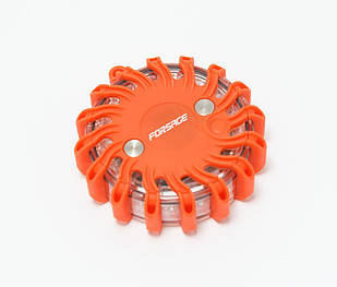 Ліхтар переносний світлодіодний з магнітом (9 світлових режимів, 16 LED, 1хCR23)