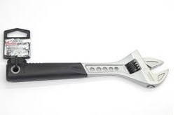 Ключ розвідний з прогумованим руківям (захоплення 46мм, 375ммL)