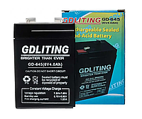 Аккумулятор для торговых весов GDLiting GD-645 6V4.0 Ah Black SLA