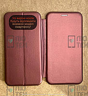 Чохол-книжка Level for Realme С25S Marsala