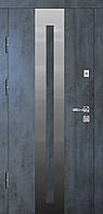 Двері вхідні металеві вуличні   Модель12 фарба   RAL 960х2050х74 Ліве/Праве
