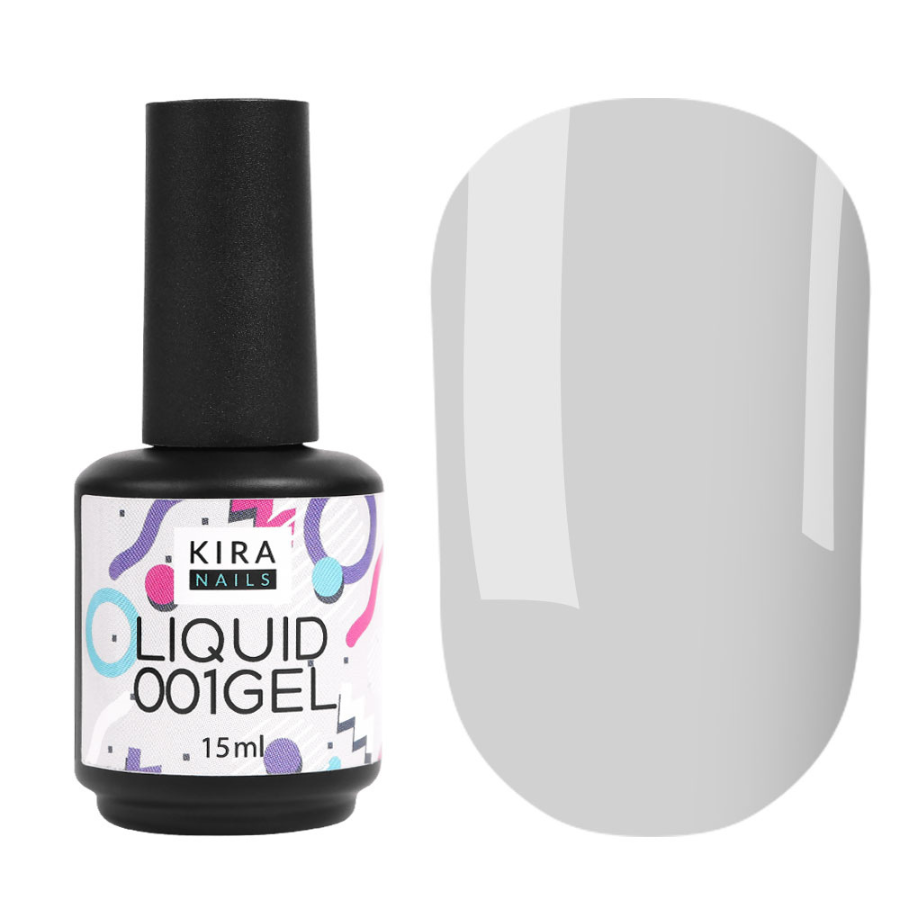 Рідкий гель Kira Nails Liquid Gel 001, 15 мл