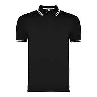 Поло з контрастними полосками в резинках MADRID