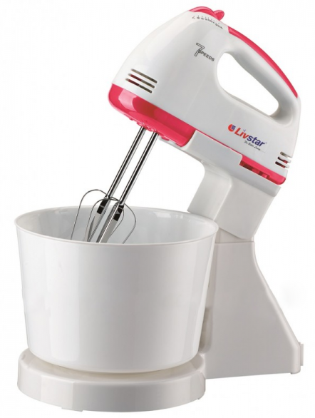 Міксер з чашею та насадками LIVSTAR LSU-1438