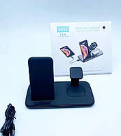 Бездротова зарядка 4в1 HS-298