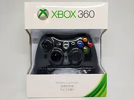 Дротовий контролер Xbox 360 Bluetooth Wireless Controller Джойстик — геймпад для ікс-бокс блютус, Чорний