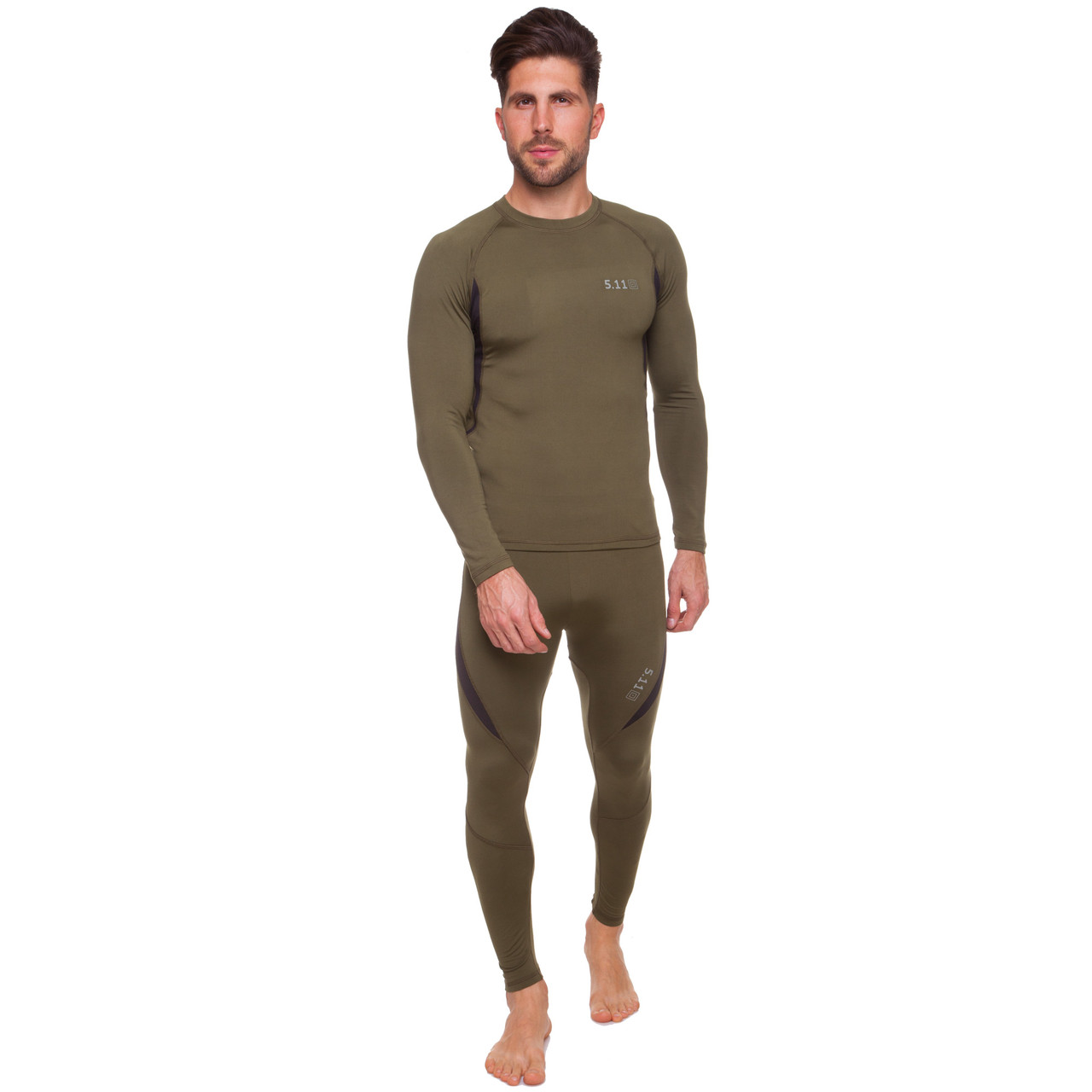 Термобілизна чоловіча зимова 5.11 Zelart Tactical 51124 розмір XL (50-52) Olive
