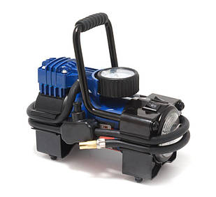 Компресор поршневий автомобільний з ліхтарем F-001 "FORSAGE" (35л / хв, 14А) 12V