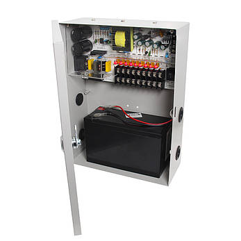 Аварійний блок безперебійного живлення Minwei 12 V / 10 A (із замком), фото 4