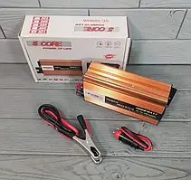 Перетворювач напруги 12V-220V 1000W/інвертор автомобільний 1000W 12 V UN-3054 (work 660W)