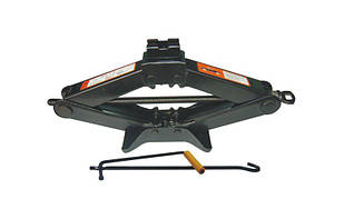 Домкрат механічний "ромб" з гумовою накладкою 2т (h min 120мм, h max 413мм, L-440мм) ROCKFORCE RF-113