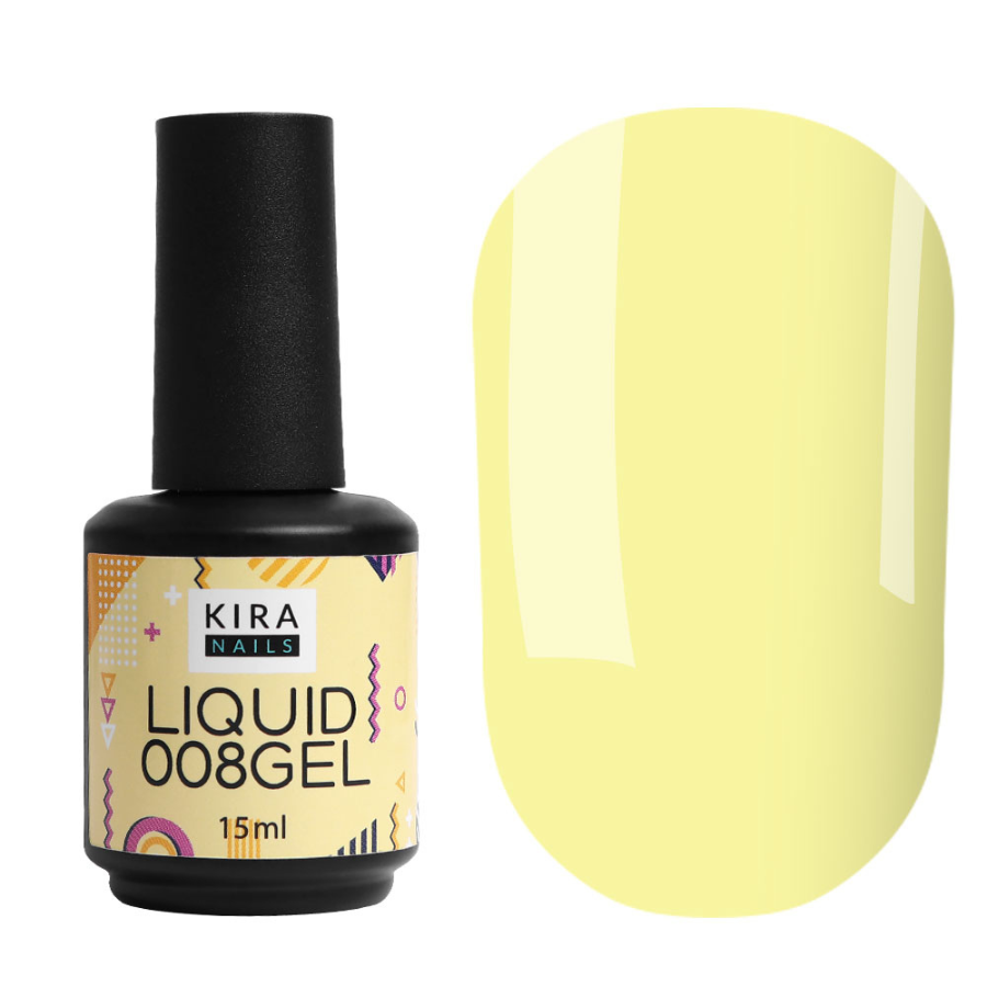 Рідкий гель Kira Nails Liquid Gel 008, 15 мл