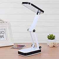 Лампа настільна складана USB 24 LED, Біла Настільний світлодіодний світильник Лампа трансформер