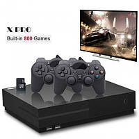 Ігрова приставка X PRO вбудованих 800 ігор дитяча консоль 4К HDMI