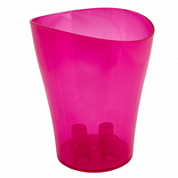 Горщик для орхідей "Ніка" 13*15,5 см, 1.1л (малиновий)