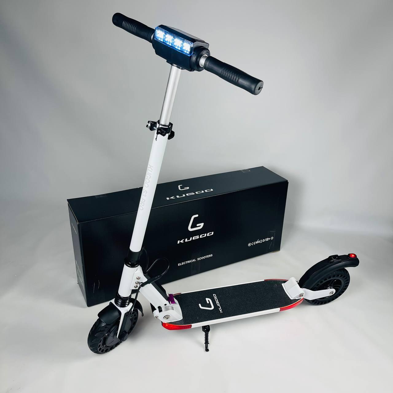 Електросамокат Kugoo S3 PRO (Jilong) 8 дюймів Білий