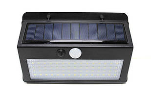 Світильник світлодіодний на сонячній батареї з датчиком руху (5.5V, 2.5W, 18650Li, 3.7V, 2400mAh, 38