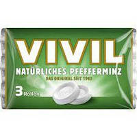 Мятные конфеты Vivil Pfefferminz 3s 87g