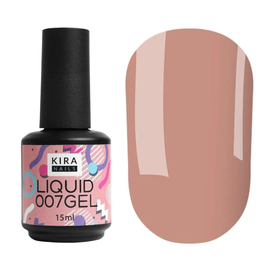 Рідкий гель Kira Nails Liquid Gel 007, 15 мл