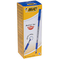 Ручка масляна Bic Round Stic, синя 20шт(3086123350571)