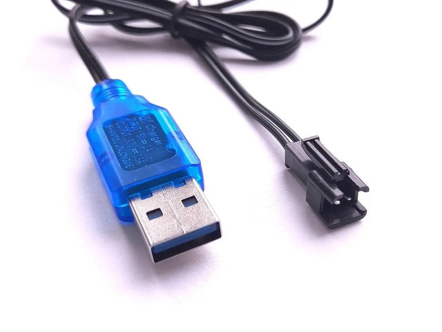 Зарядний пристрій Li-Po Li-ion 3.7V 500 mAh USB SM 2P