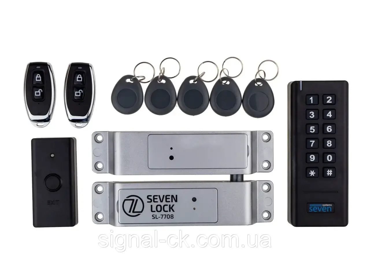 Бездротовий комплект контролю доступу SEVEN LOCK SL-7708