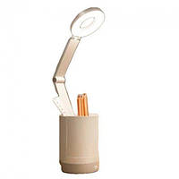 Настільна лампа TGX-781 акумуляторний бездротовий із сенсорним керуванням + підставка для телефона та канцел