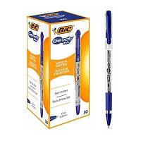 Ручка BIC GEL синя 30шт(3086123546349)