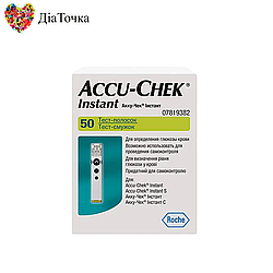 Тест-смужки Акку Чек Інстант (Accu Check Instant) 1 упаковка