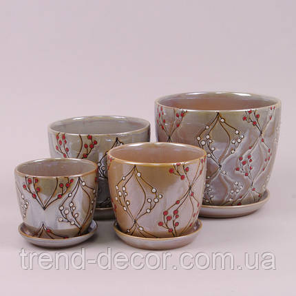 Горщик керамічний К13.001 3.6л., фото 2