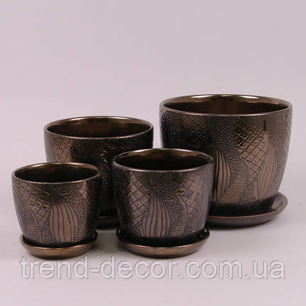 Горщик керамічний К13.002 1.8л., фото 2