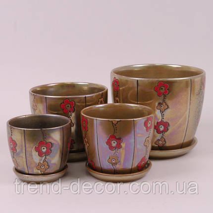 Горщик керамічний К13.006 1.8л., фото 2