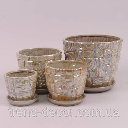 Горщик керамічний К13.007 1.8л., фото 2