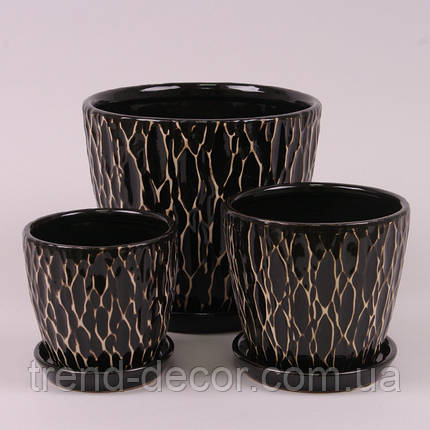 Горщик керамічний К13.010 0.6л., фото 2