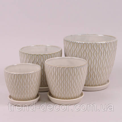 Горщик керамічний К13.011 0.9л., фото 2