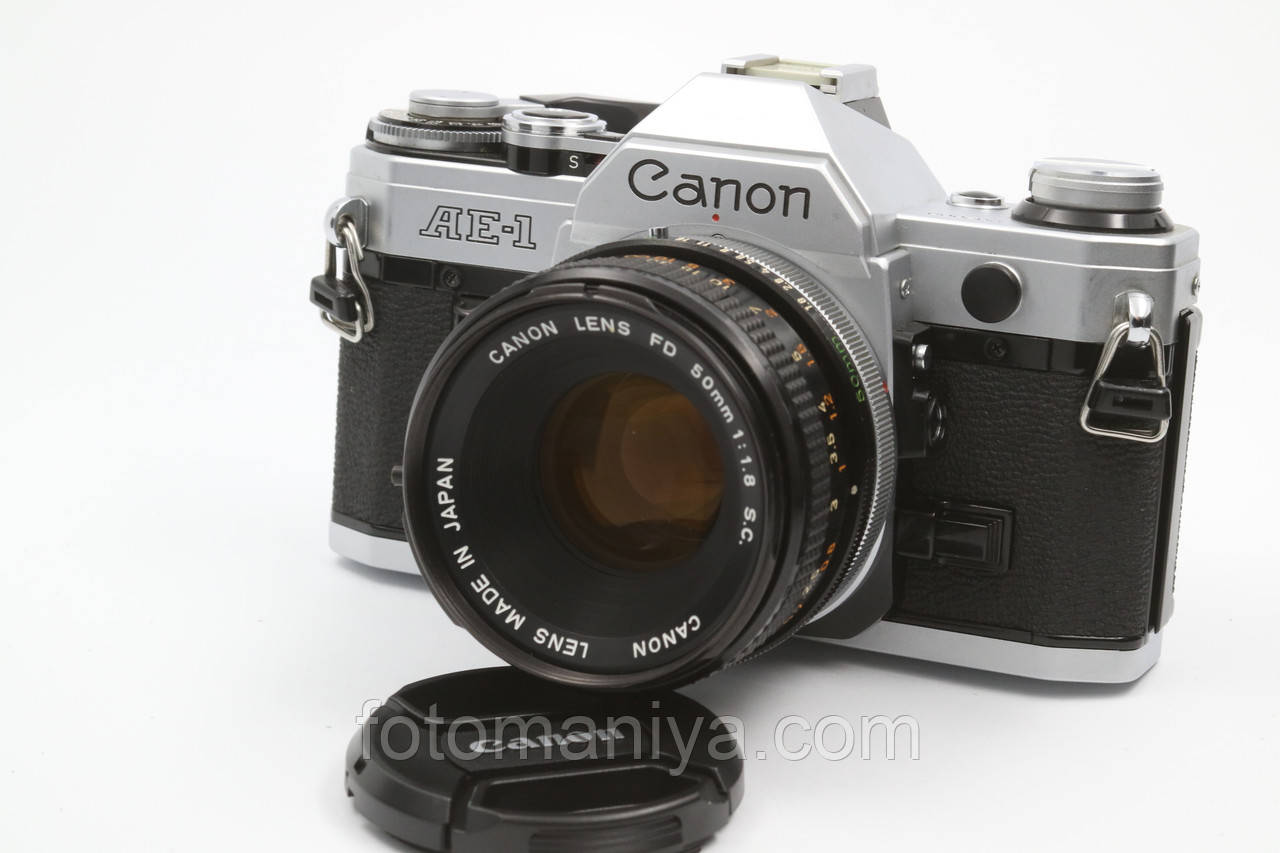 Canon AE-1 kit Canon FD 50mm f1.8 S.C