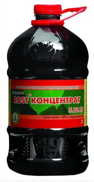 Зріст концентрат Калійний 4 л (5+10+15)