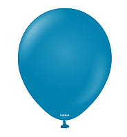 Воздушные шары Kalisan (13 см) 10 шт, Турция, цвет - глубокий синий (пастель)