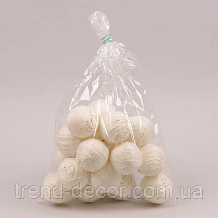 Сухоцвіт Кульки Sola Slice Circle Ball D-6 см (20 шт. в упаковці) 69843, фото 3
