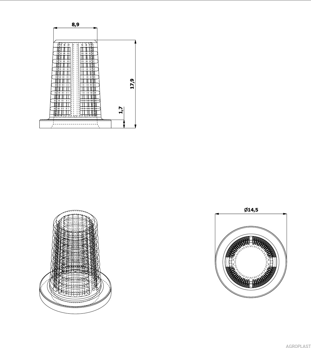 Фильтр форсунки 07 - фото 2 - id-p445356182