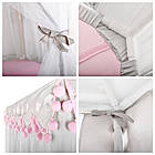 Дитяча палатка Kruzzel 8772 — ігровий будиночок з москітною сіткою, 129×107×107 см, фото 6