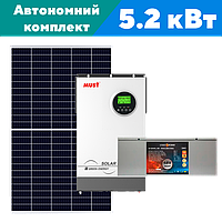 Сонячний комплект електростанції Medium на 5,2 кВт