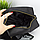 Несессер чоловічий шкіряний дорожній Handy Cover HC0024 чорний великий, фото 5